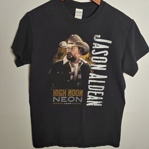 Jason Aldean high noon neon tour shirt